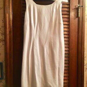 White Sleeveless Dress